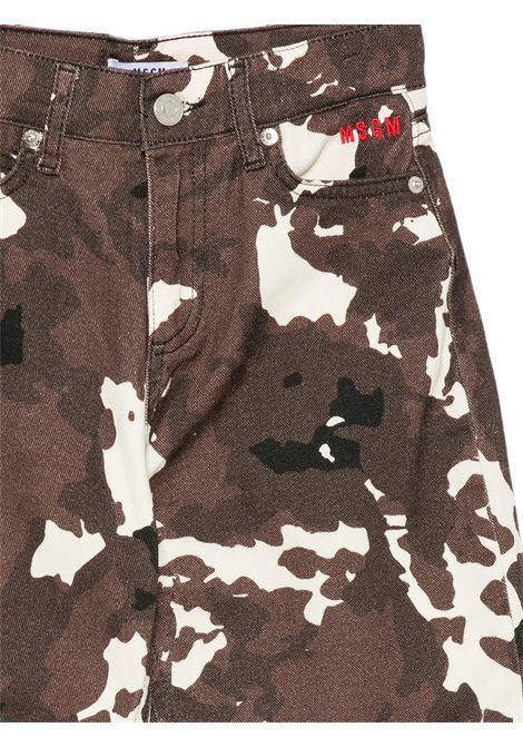 Pantaloni con stampa MSGM KIDS | F6MSJGPA053MS097